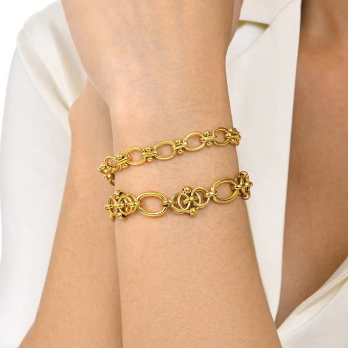 Golden Touch Chain Armband